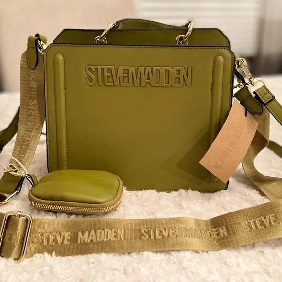 Steve madden olive green purse hotsell